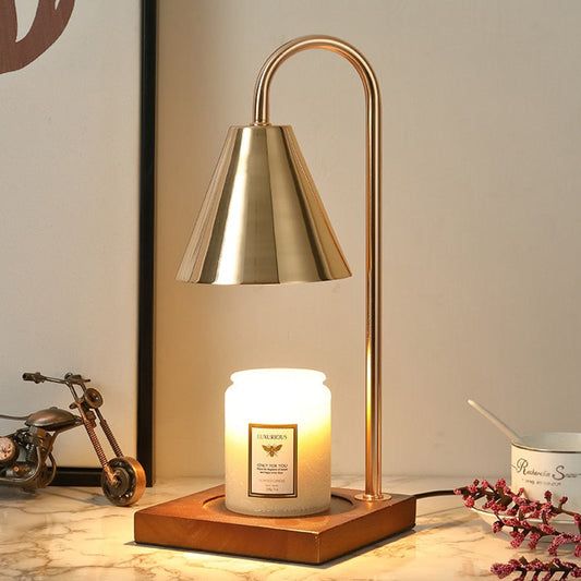 Elegante dimbare kaarsverwarmer voor een harmonieuze woonsfeer