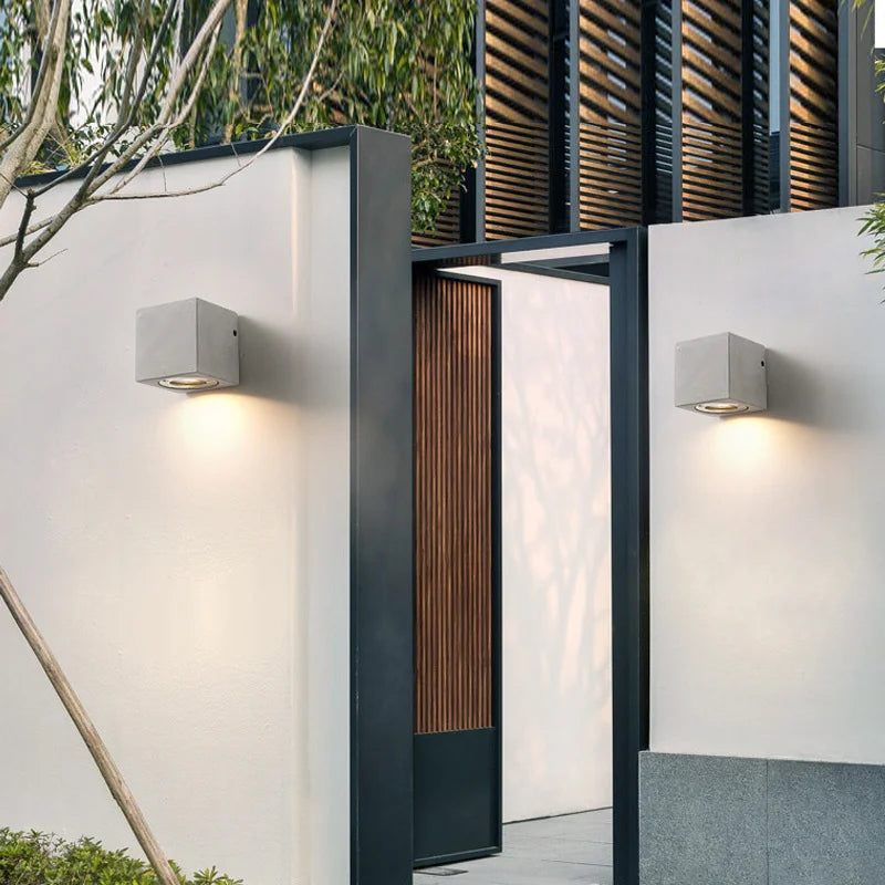 Olivéa | Buiten Cement IP65 Wandlamp