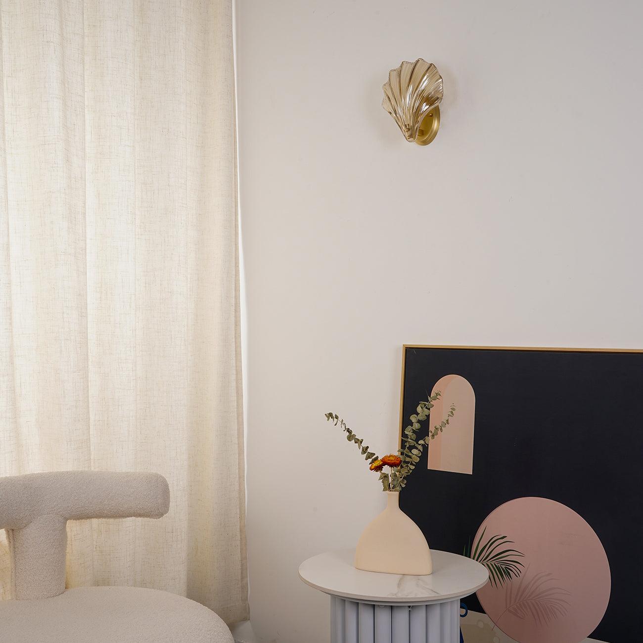 LunaShell | Elegante schelp wandlamp
