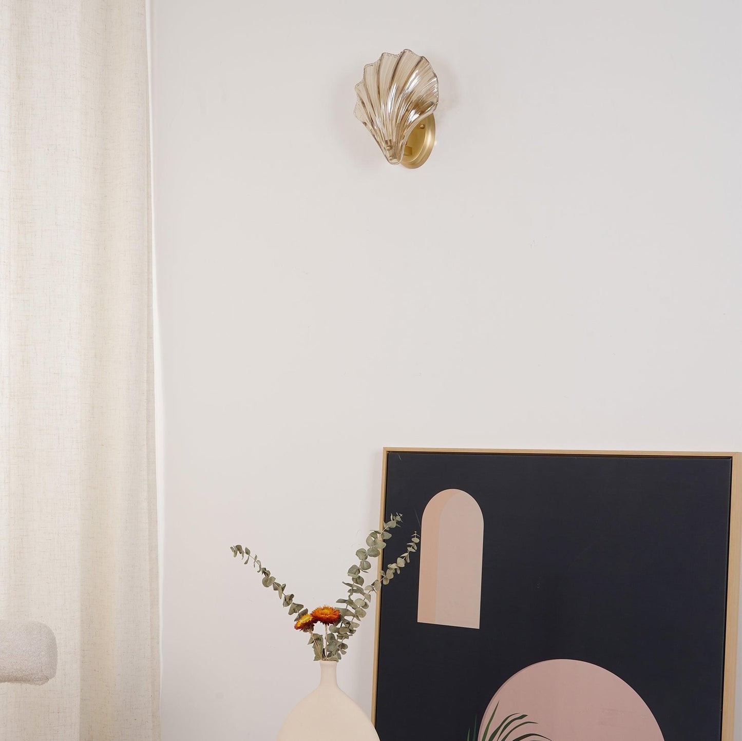 LunaShell | Elegante schelp wandlamp