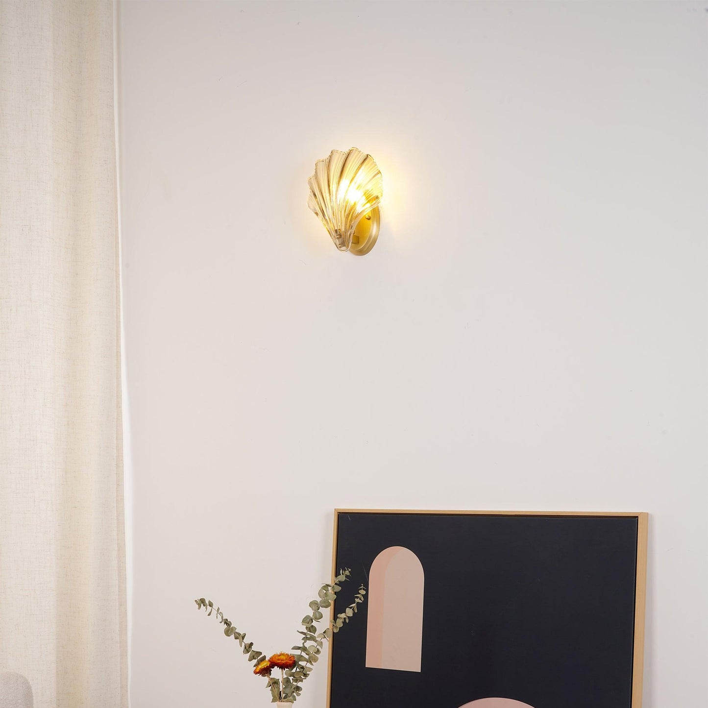 LunaShell | Elegante schelp wandlamp