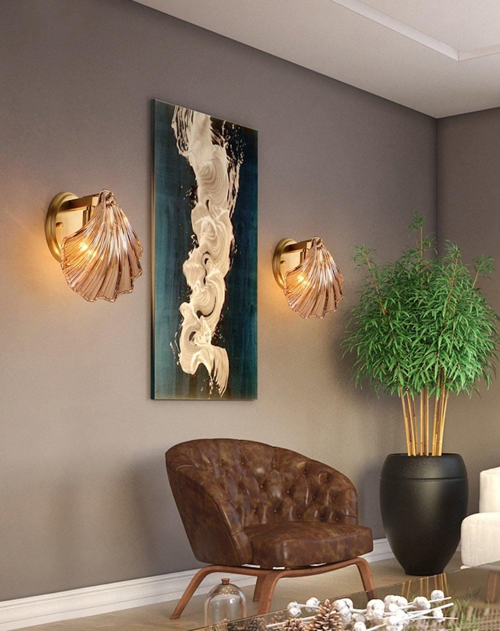 LunaShell | Elegante schelp wandlamp
