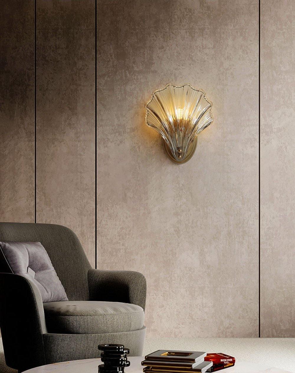 LunaShell | Elegante schelp wandlamp
