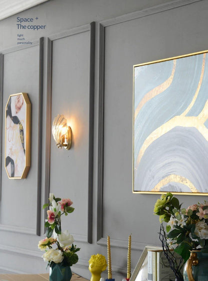 LunaShell | Elegante schelp wandlamp
