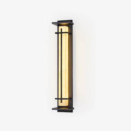 STRAVO Buitenlamp – Moderne LED Wandlamp met Marmer & RVS – Waterdicht IP65