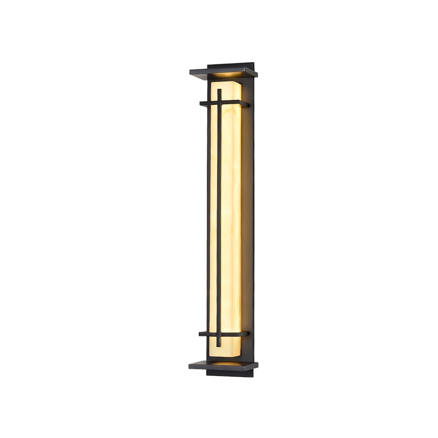 STRAVO Buitenlamp – Moderne LED Wandlamp met Marmer & RVS – Waterdicht IP65