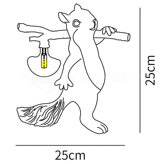 Squirrel tafellamp