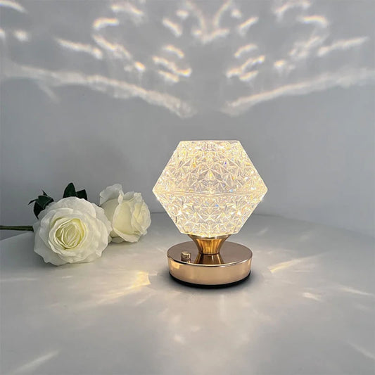 Betoverende LED kristallen lamp | Modern licht voor stijlvolle kamers