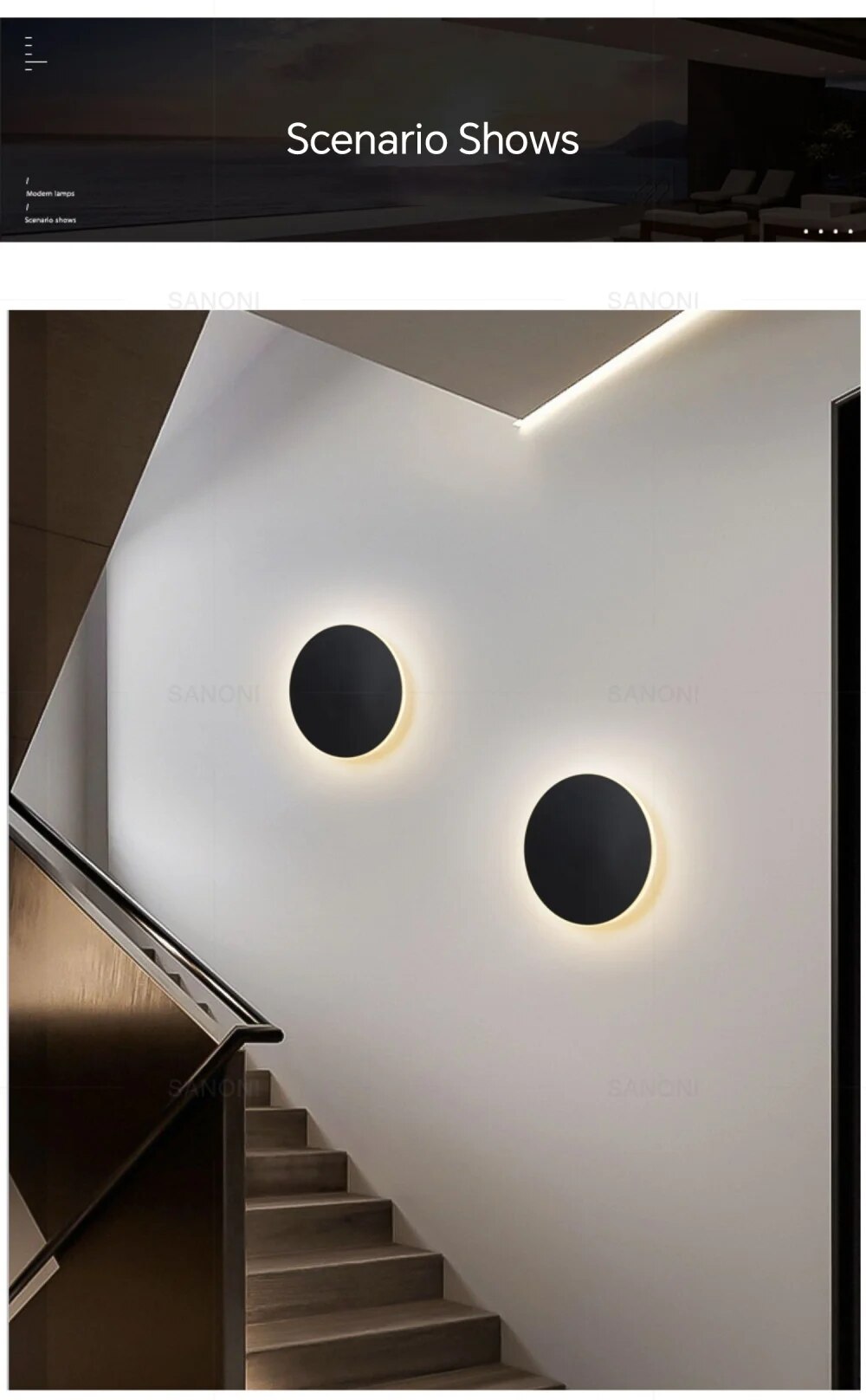LightRing | Minimalistische LED wandlamp