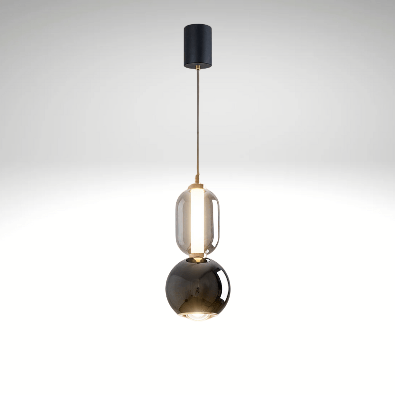 Nordic Creative hanglamp van ijzerglas