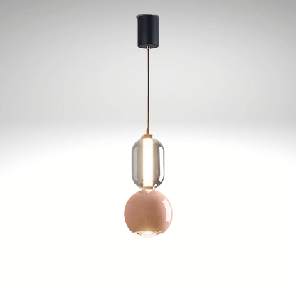 Nordic Creative hanglamp van ijzerglas