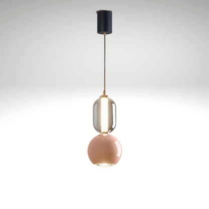 Nordic Creative hanglamp van ijzerglas