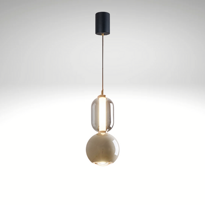 Nordic Creative hanglamp van ijzerglas