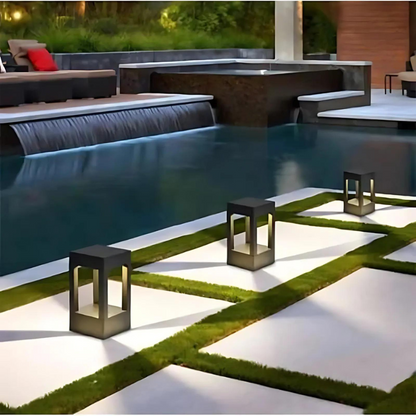 AluLED Buitenverlichting | Elegante, Waterdichte LED Paalverlichting in Modern Aluminium – IP65, 15W,