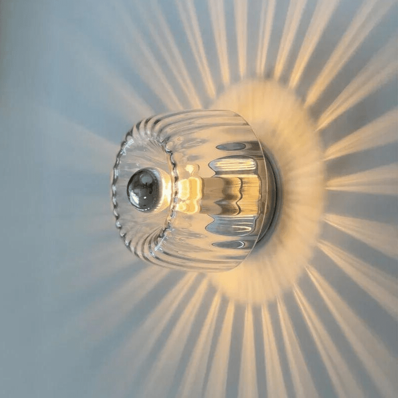 Nordhaus | Minimalistische Scandinavische Wandlamp – Glas & Metaal | Moderne Sfeerverlichting