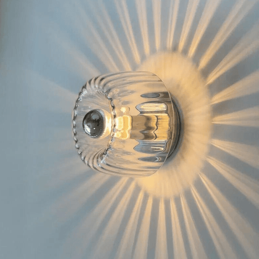 Nordhaus | Minimalistische Scandinavische Wandlamp – Glas & Metaal | Moderne Sfeerverlichting