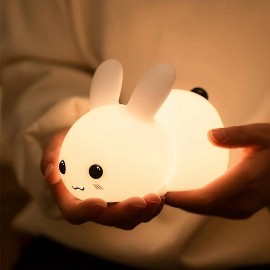 KnuffelKonijn – Kalmerende LED Kindernachtlamp