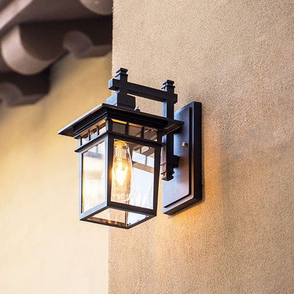 Alessio Zwart Deco Buiten Wandlamp