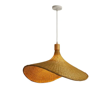 BamboeAura Tijdloze bamboe plafondlamp