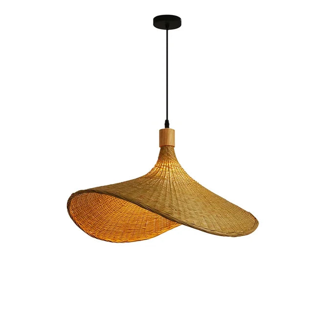 BamboeAura Tijdloze bamboe plafondlamp