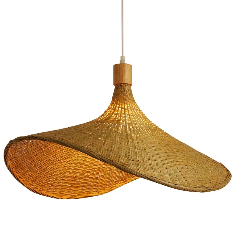 BamboeAura Tijdloze bamboe plafondlamp