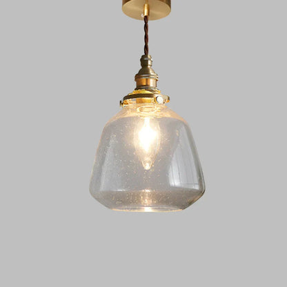 Kristallen glazen hanglamp