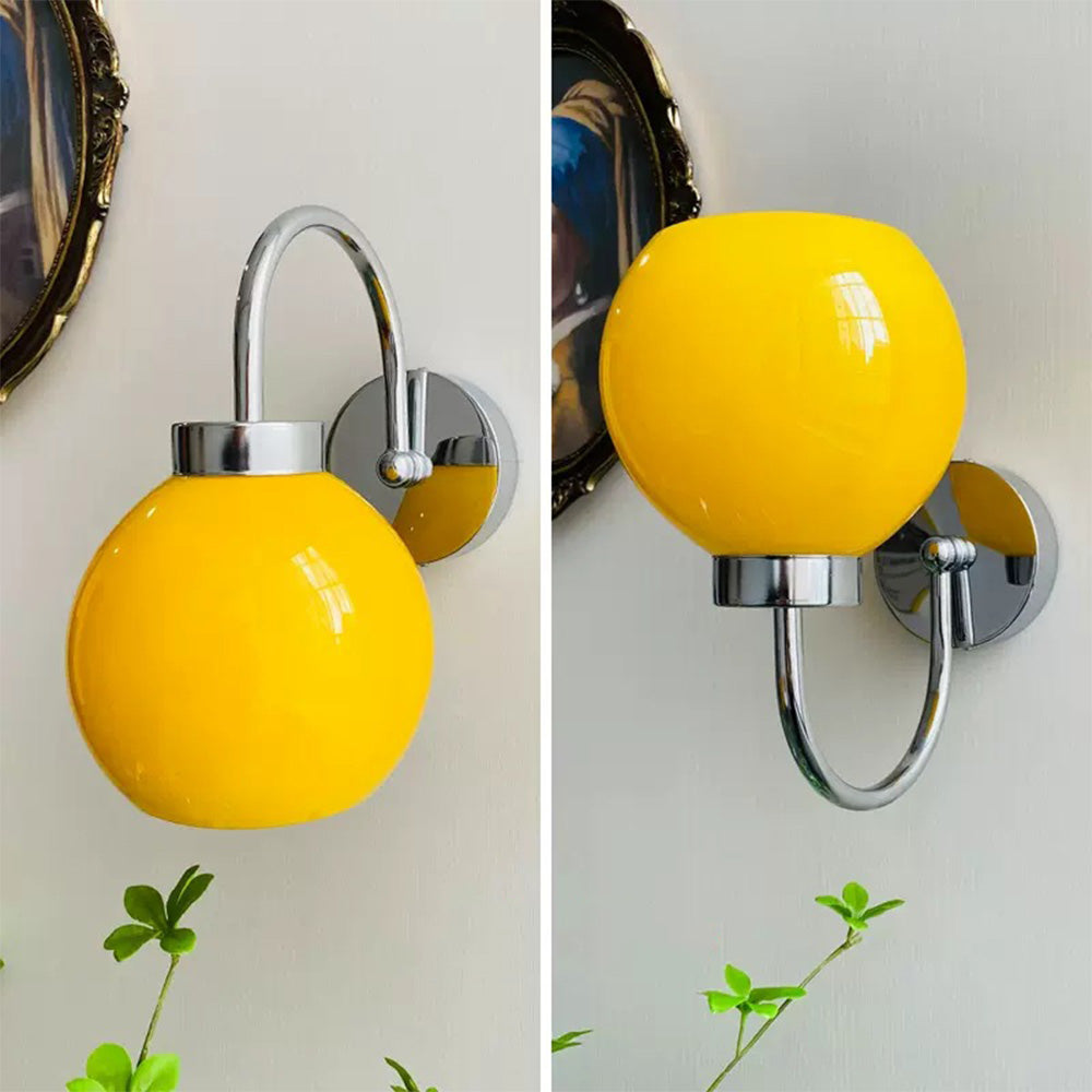 AuraBall | Elegante bolvormige wandlamp