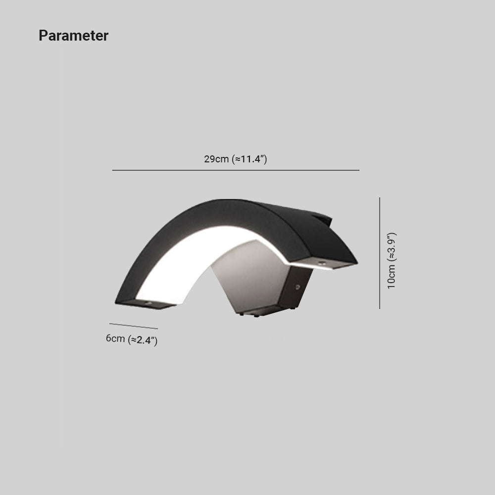 GloMotion Moderne wandlamp met bewegingsmelder