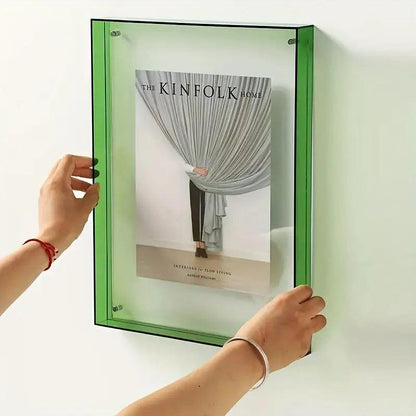 Deryl | Neon Transparent Fotoframe
