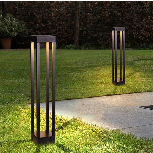 AluLED Buitenverlichting | Elegante, Waterdichte LED Paalverlichting in Modern Aluminium – IP65, 15W,