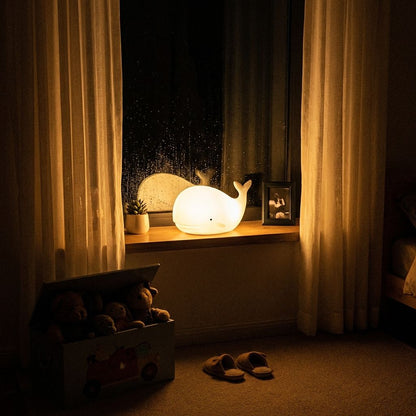 Color-Changing Whale Night Light