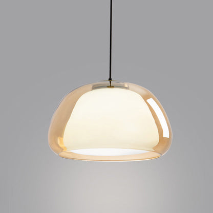 Moderne melkglas gelei hanglamp