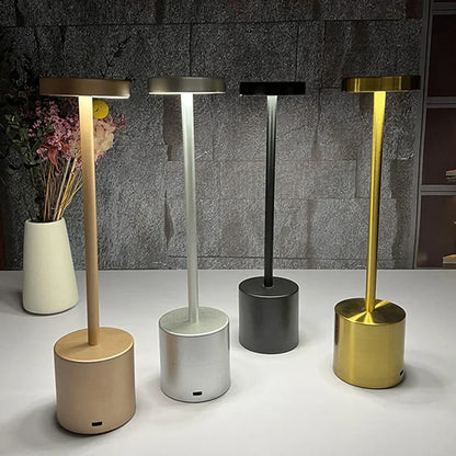 Luxe en moderne oplaadbare lamp