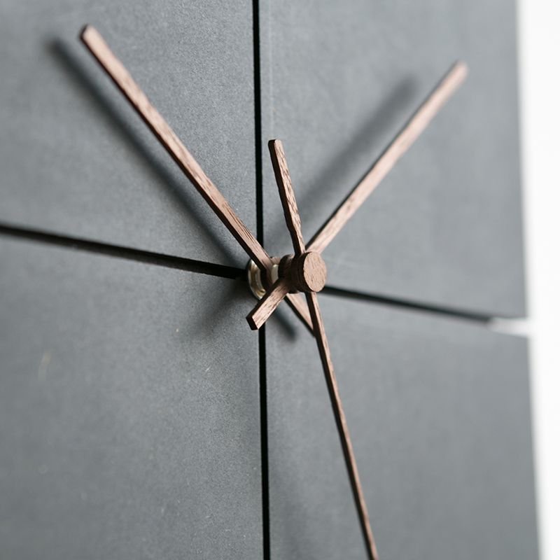 Betonnen elegantie wandklok | Stijlvol minimalisme voor je huis