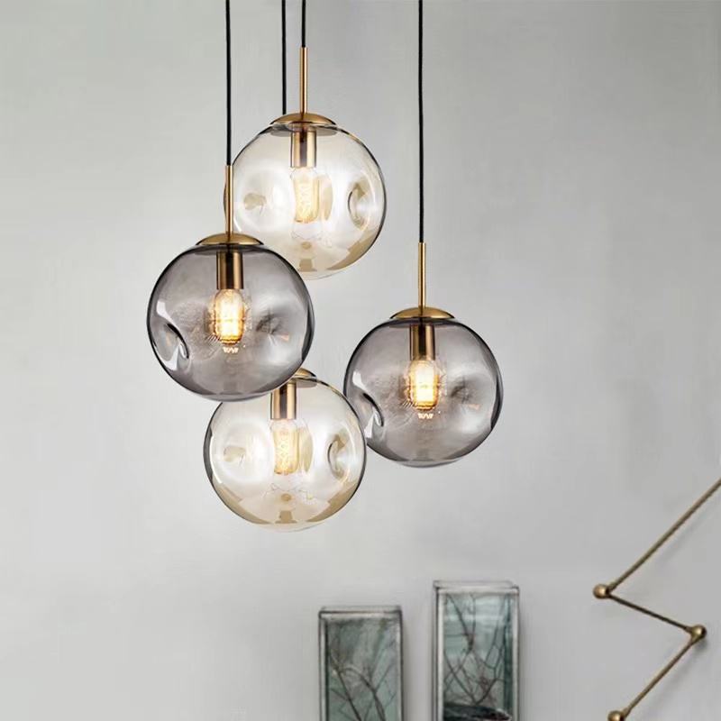 BolSphere - Elegante  glazen bol hanglamp