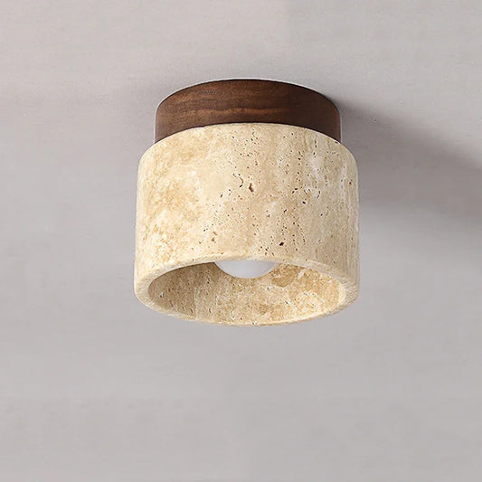 Japanse creatieve plafondlamp in crèmestijl