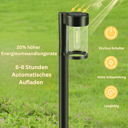 AuraGlow | Moderne en luxueuze verlichting op zonne-energie voor paden