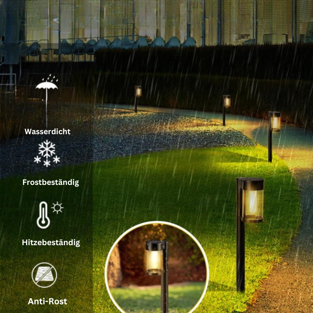AuraGlow | Moderne en luxueuze verlichting op zonne-energie voor paden