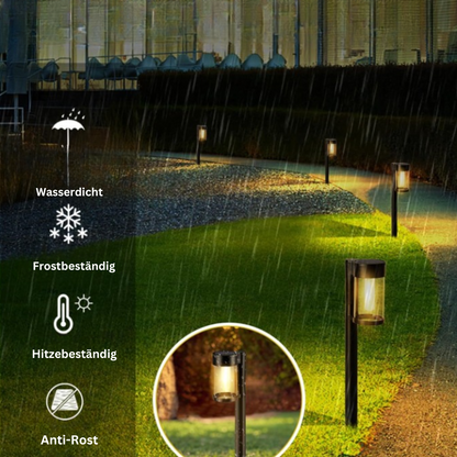 AuraGlow | Moderne en luxueuze verlichting op zonne-energie voor paden