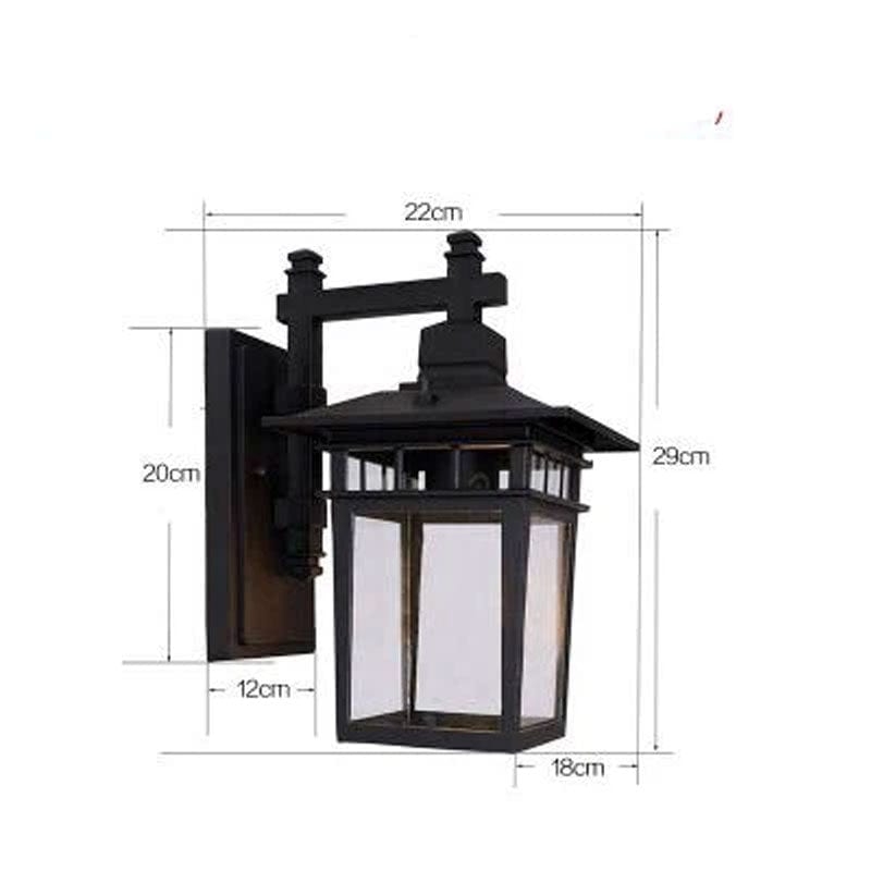 Alessio Zwart Deco Buiten Wandlamp