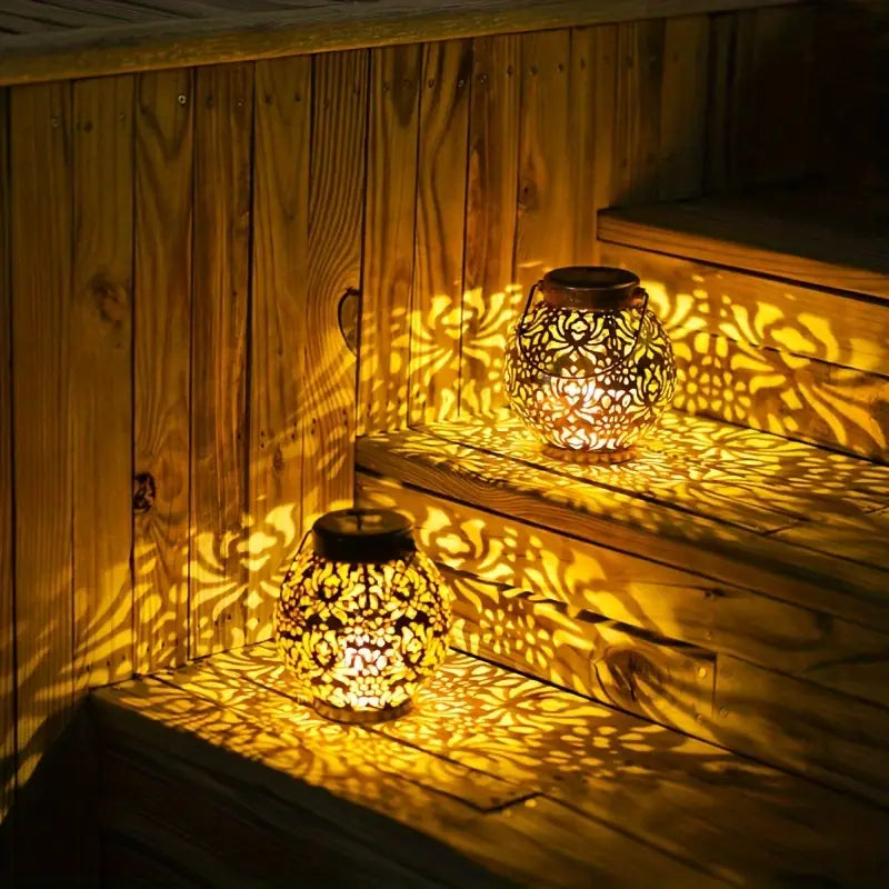 LunaLush | Retro & Elegante Zonnetuinlantaarn
