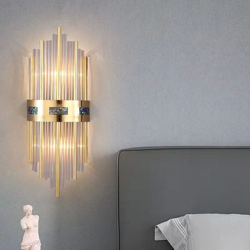 GleamTower | Luxe gouden wandlamp