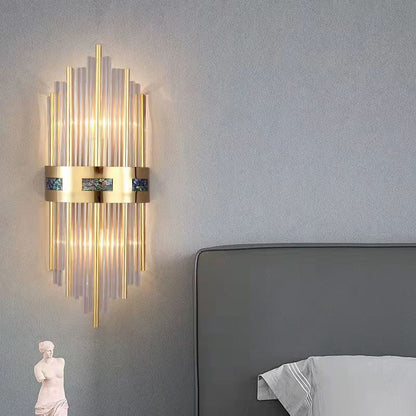 GleamTower | Luxe gouden wandlamp