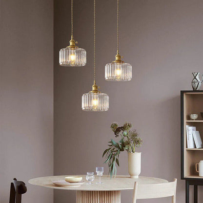 Vintage kristallen hanglamp