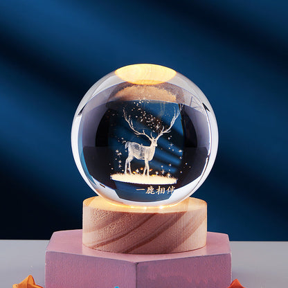 Light magic | 3D LED tafellamp met fascinerend ontwerp