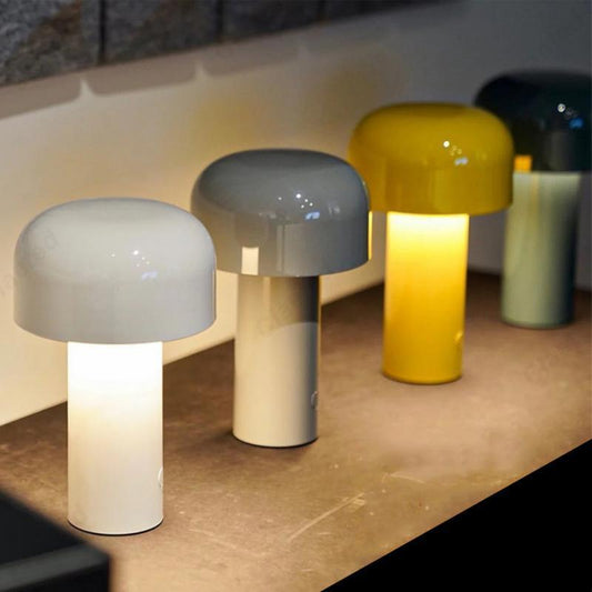 Compacte LED paddestoellamp | Sfeervolle tafellamp voor elke hoek