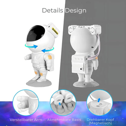 Astronaut sterrenhemel projectorlamp