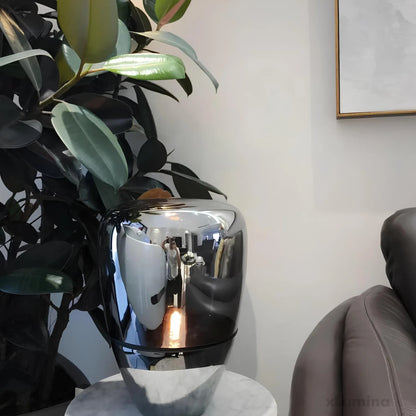 van glas voor de woonkamer - tafellamp met elegante binnenverlichting