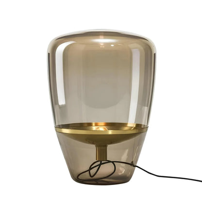van glas voor de woonkamer - tafellamp met elegante binnenverlichting