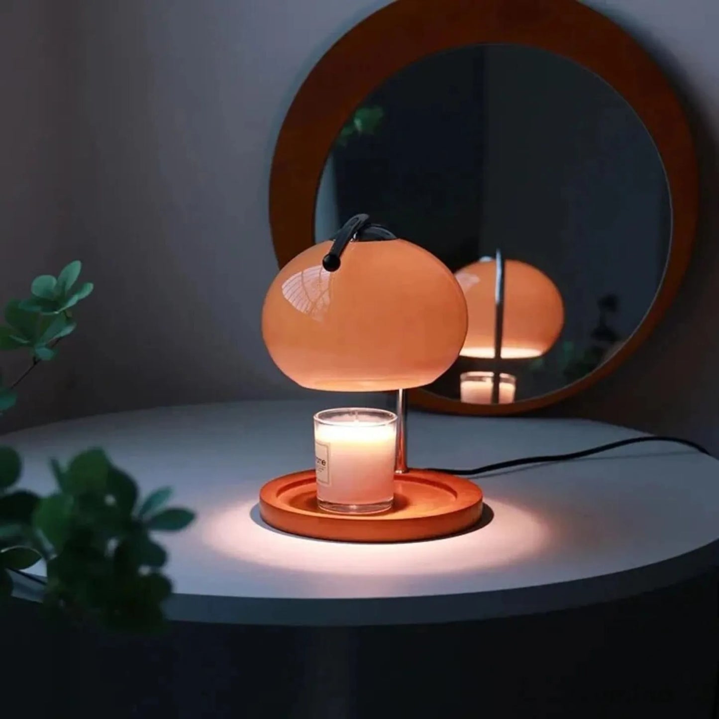 AvantGlimmer - Macaron glazen tafellamp